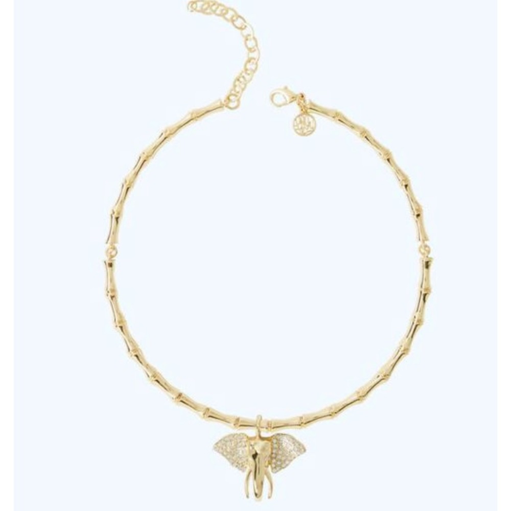 Lilly Pulitzer Elephant Necklace